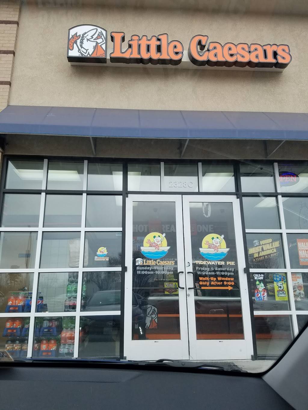Little Caesars Pizza | meal takeaway | 2328 W Mercury Blvd Suite C, Hampton, VA 23666, USA | 7578380600 OR +1 757-838-0600