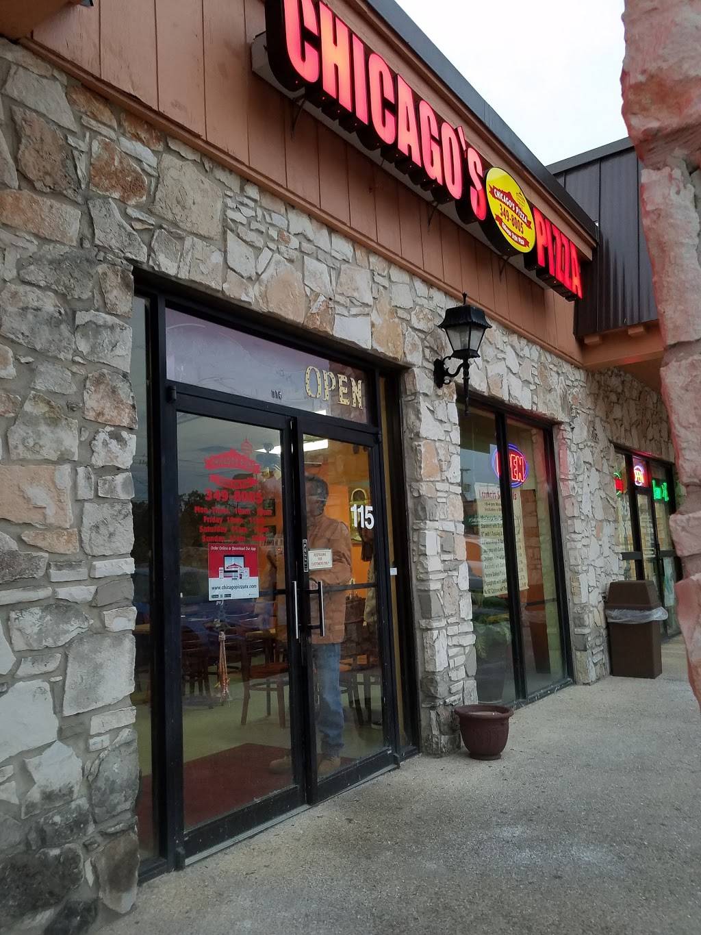 Chicagos Pizza | restaurant | 6678, 5525 Blanco Rd #115, San Antonio, TX 78216, USA | 2103498005 OR +1 210-349-8005