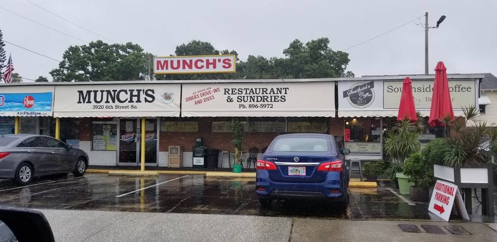 Munchs Restaurant | restaurant | 3920 6th St S, St. Petersburg, FL 33705, USA | 7278965972 OR +1 727-896-5972