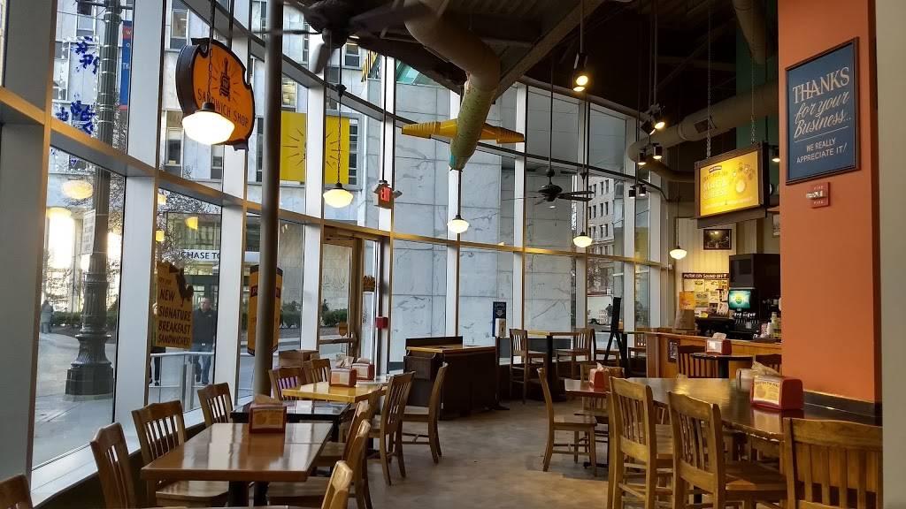 Potbelly Sandwich Shop | restaurant | 777 Woodward Ave Suite 150, Detroit, MI 48226, USA | 3133094197 OR +1 313-309-4197