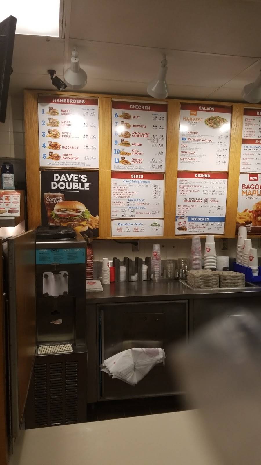 Wendys | restaurant | 5755 Atlanta Hwy, Montgomery, AL 36117, USA | 3342778690 OR +1 334-277-8690