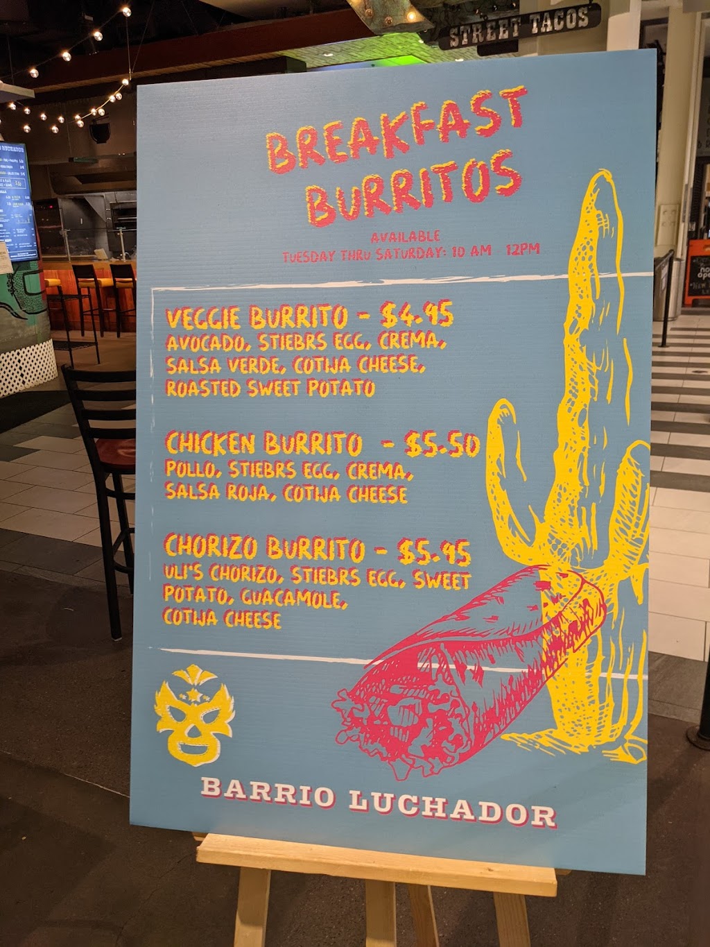 Barrio Luchador | restaurant | 500 Bellevue Way SE Fl 2, Bellevue, WA 98004, USA | 4253626082 OR +1 425-362-6082