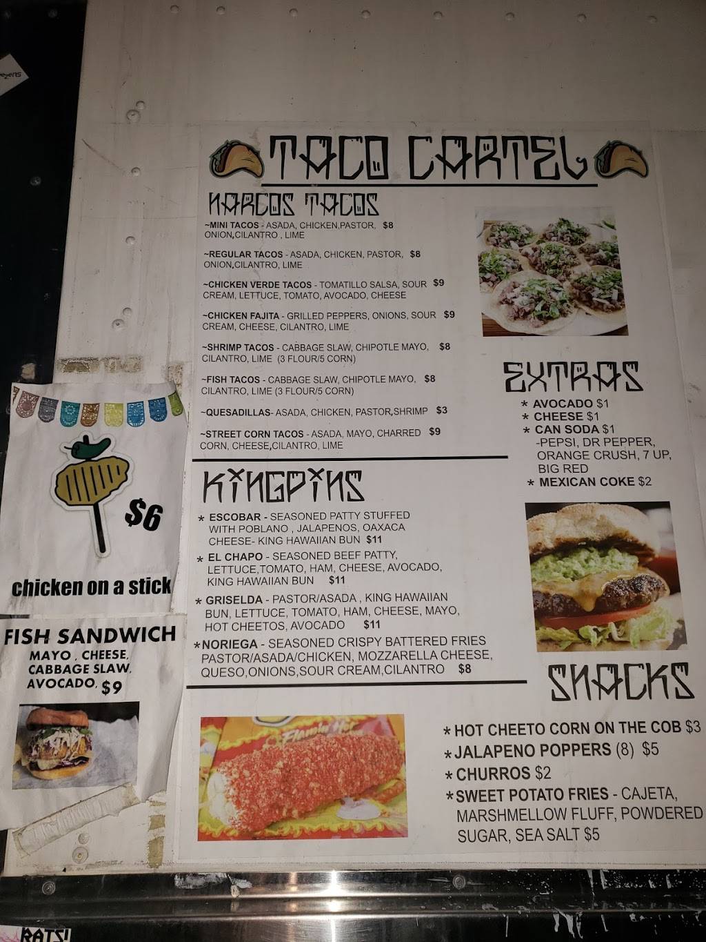 Taco Cartel | restaurant | 2407 N St Marys St, San Antonio, TX 78212, USA | 2108184347 OR +1 210-818-4347