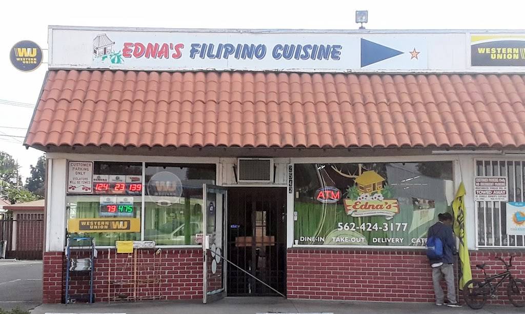 Ednas Filipino Cuisine | restaurant | 2540 Santa Fe Ave, Long Beach, CA 90810, USA | 5624243177 OR +1 562-424-3177