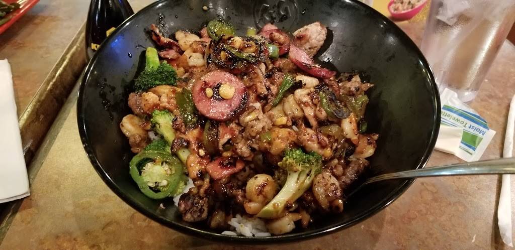 Genghis Grill | restaurant | 215 Coneflower Dr, Garland, TX 75040, USA | 9724960193 OR +1 972-496-0193