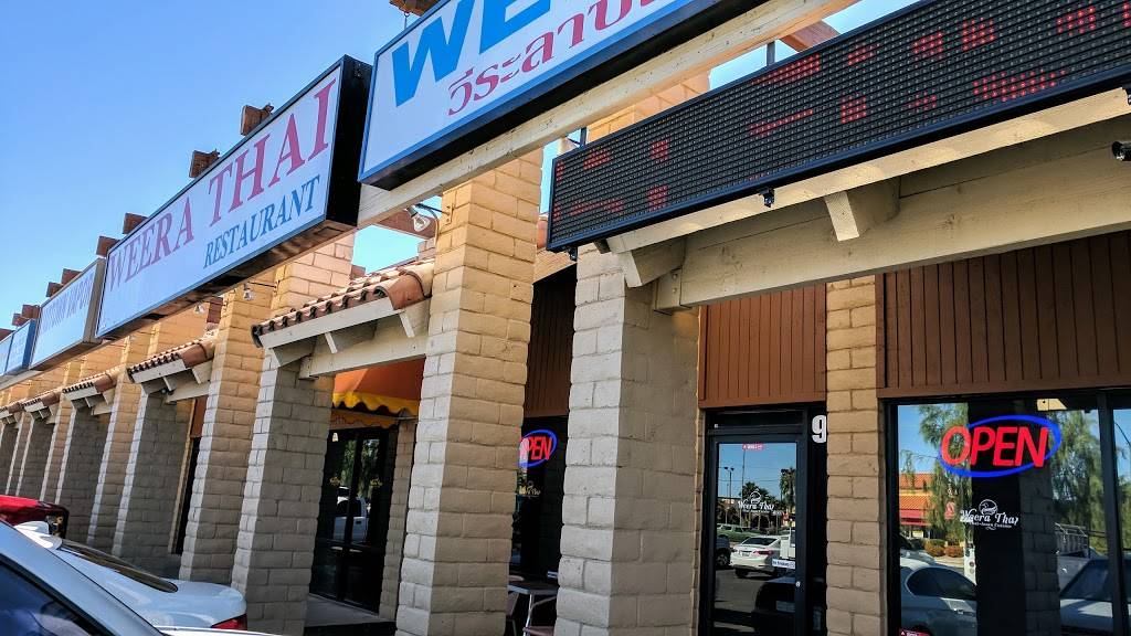 Weera Thai Restaurant - Sahara | restaurant | 3839 W Sahara Ave ste 7-9, Las Vegas, NV 89102, USA | 7028738749 OR +1 702-873-8749