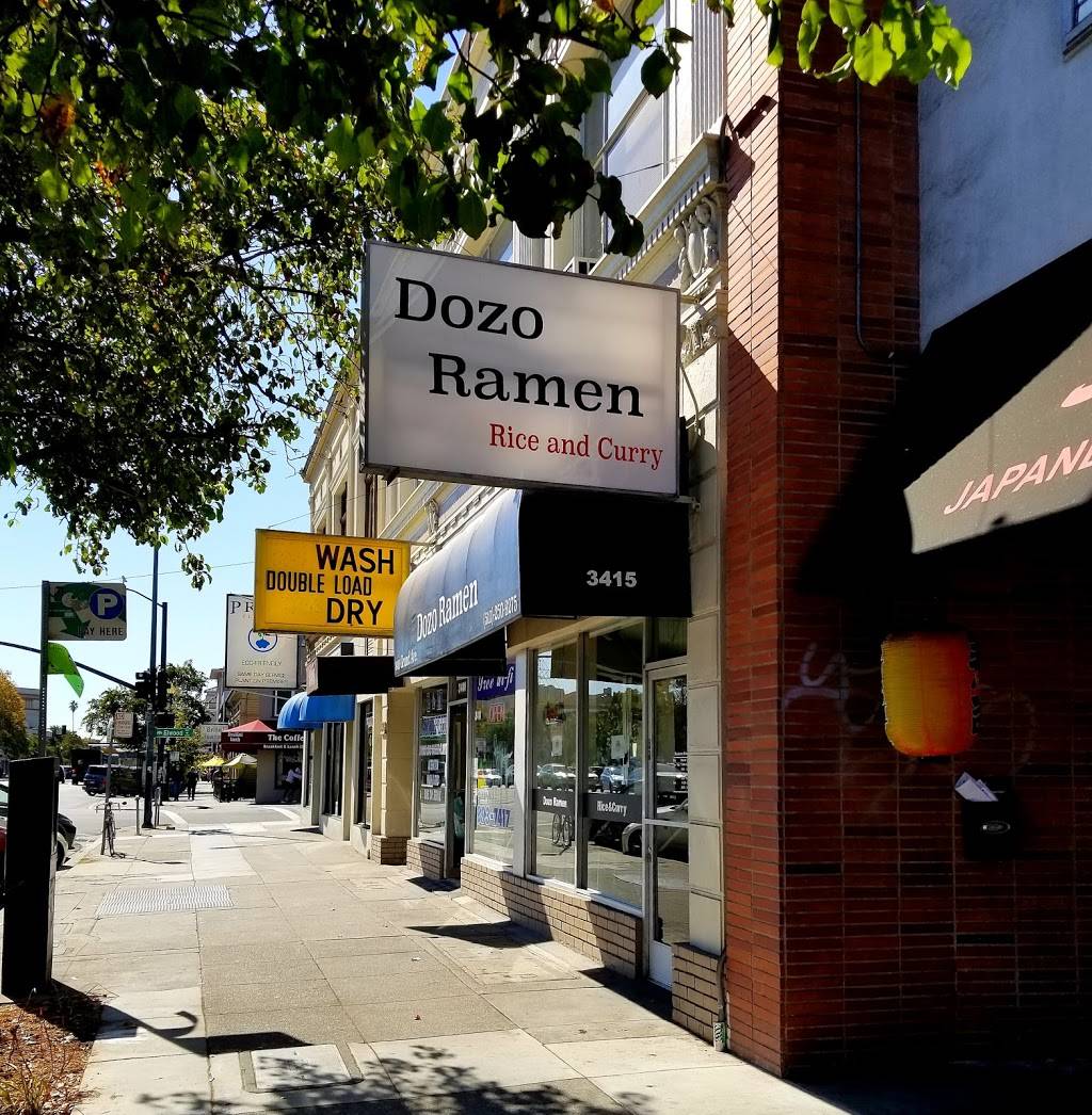 Dozo Ramen | restaurant | 3415 Grand Ave, Oakland, CA 94610, USA | 5102509275 OR +1 510-250-9275