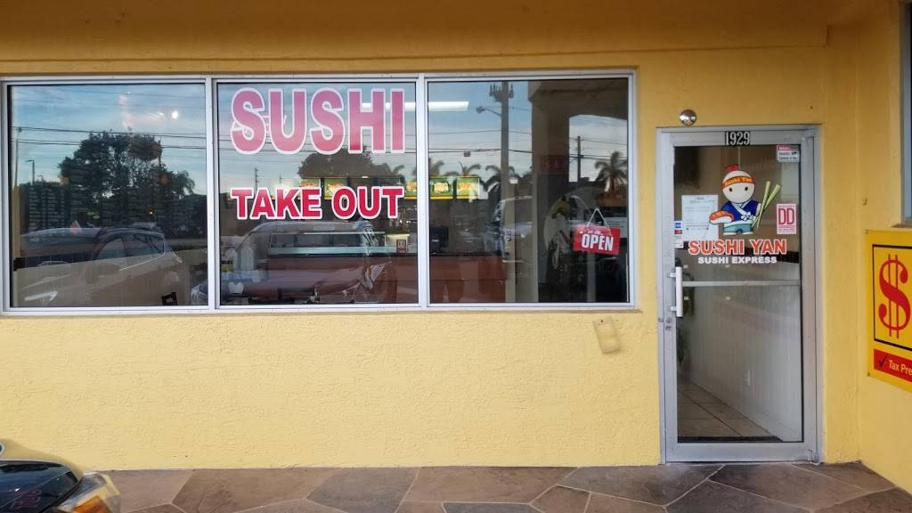 Sushi Yan | restaurant | 1929 N Federal Hwy, Boca Raton, FL 33432, USA | 5618267931 OR +1 561-826-7931