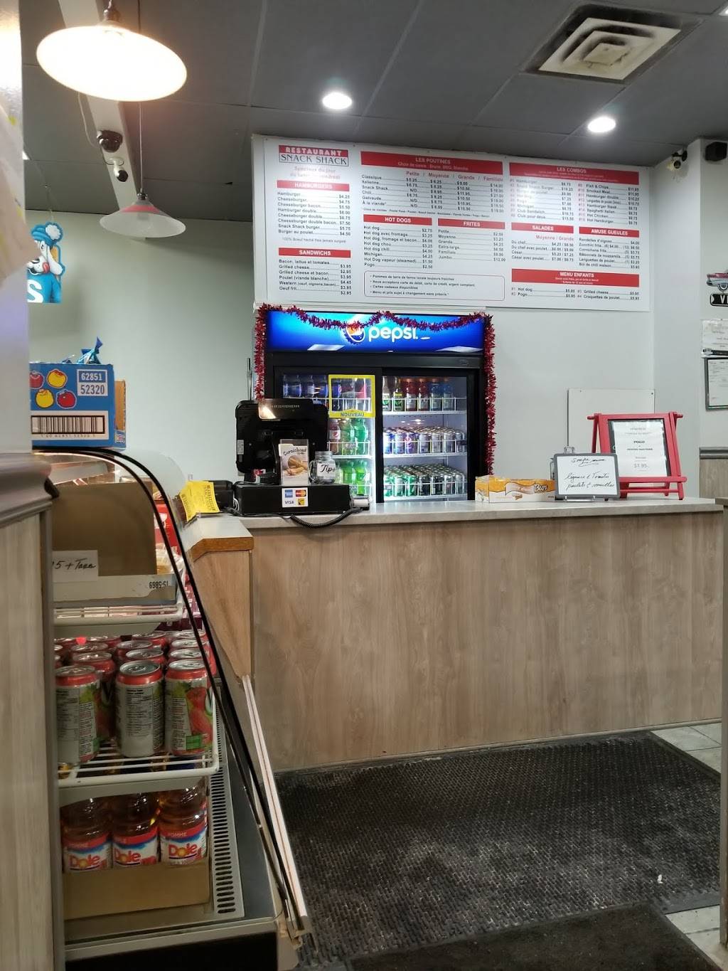 Snack Shack | restaurant | 420 Boulevard Wilfrid-Lavigne, Gatineau, QC J9H 6W7, Canada | 8196829762 OR +1 819-682-9762