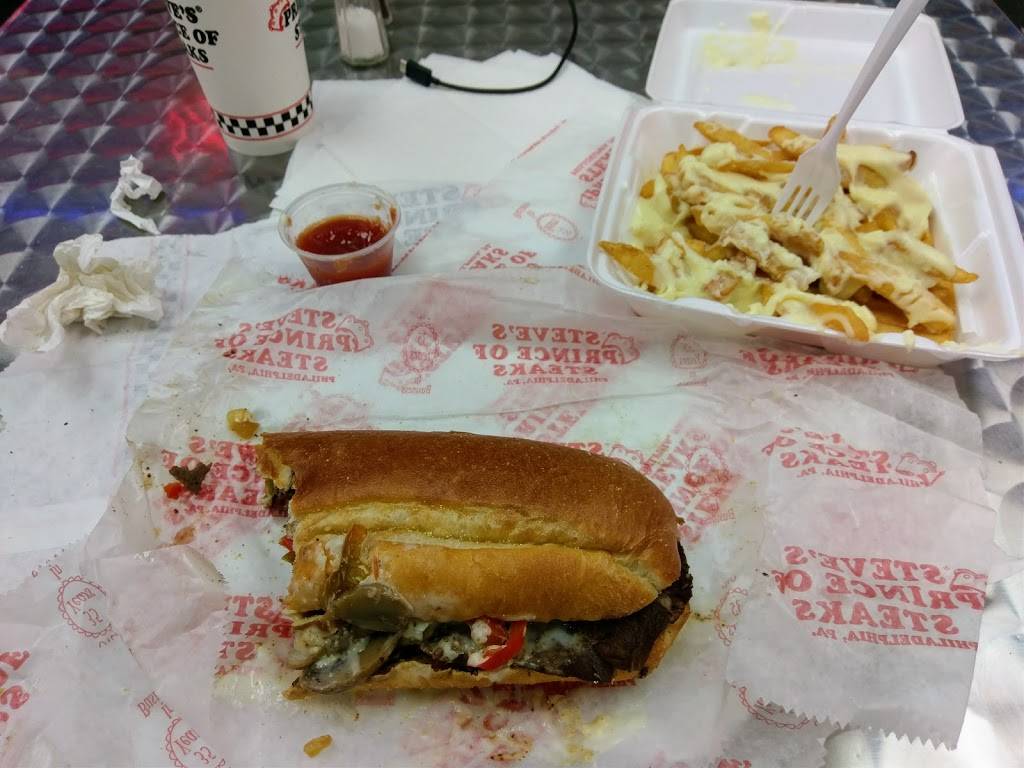 Steves Prince of Steaks | meal takeaway | 41 S 16th St, Philadelphia, PA 19102, USA | 2159726090 OR +1 215-972-6090