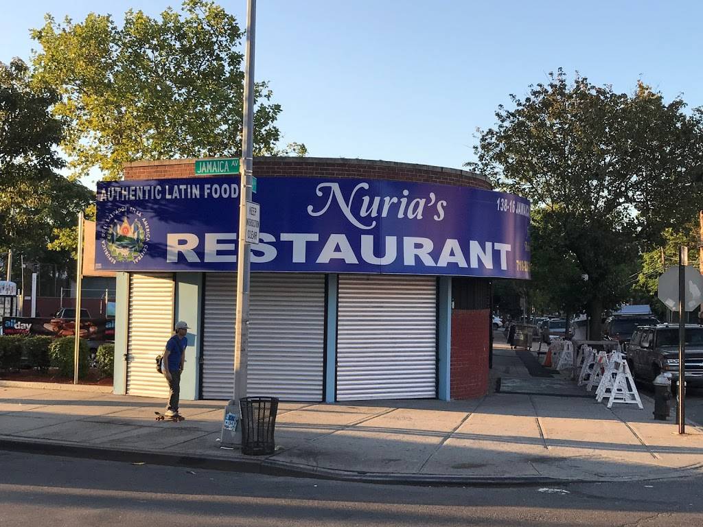 Nuriaâs Restaurant Inc | restaurant | 13816 Jamaica Ave, Queens, NY 11435, USA | 7182062181 OR +1 718-206-2181