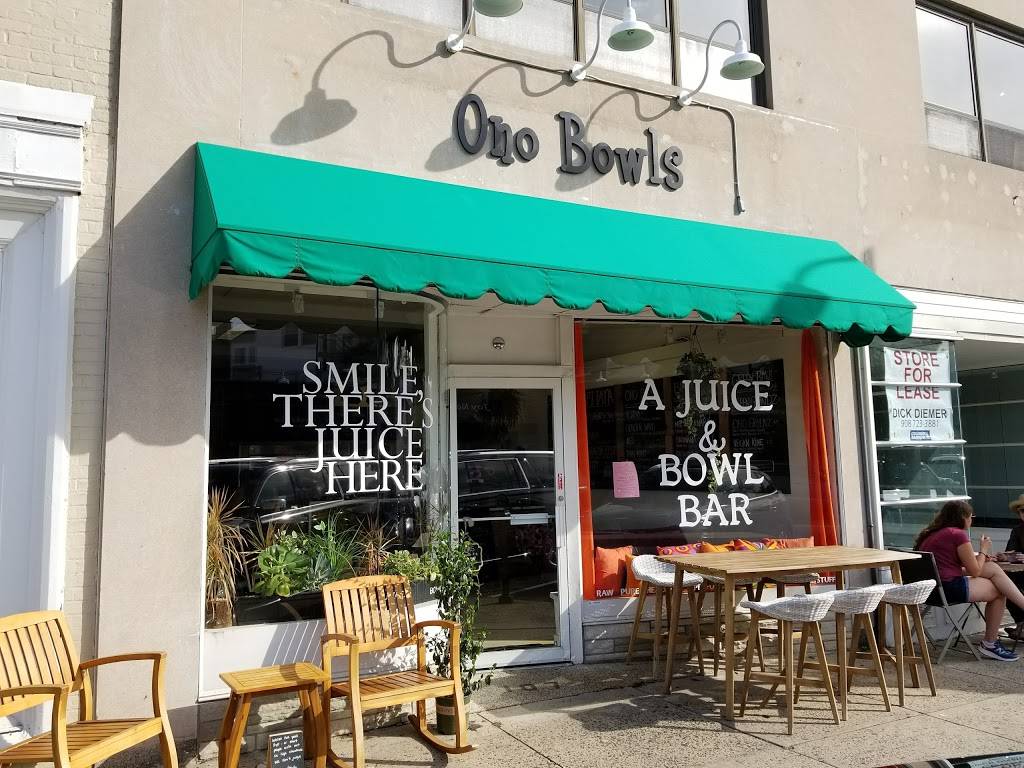 Ono Bowls | restaurant | 107 Quimby St, Westfield, NJ 07090, USA | 9085882087 OR +1 908-588-2087