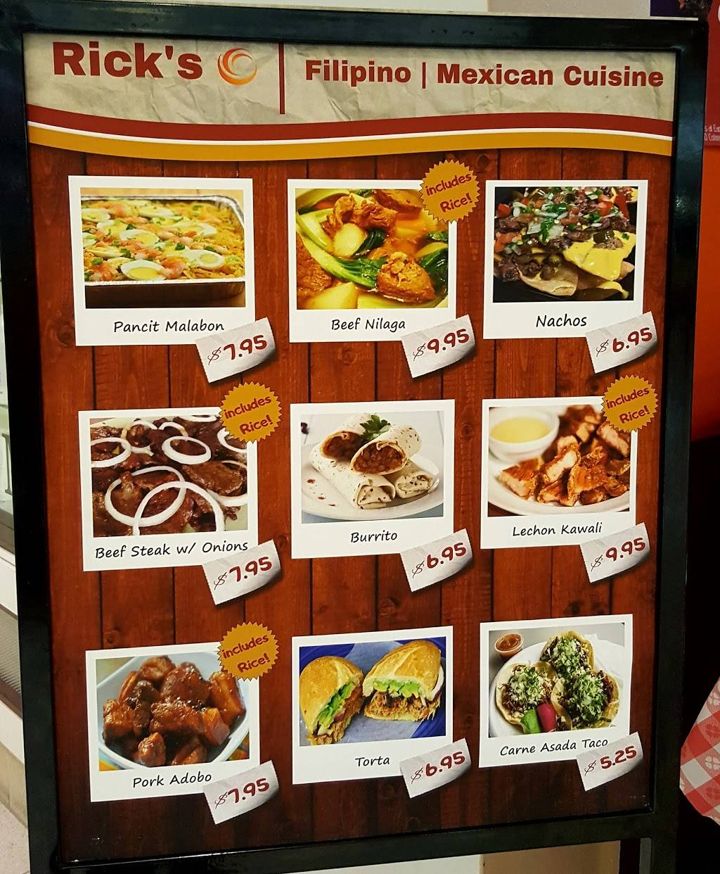 Ricks | restaurant | 2700 Colorado Blvd #117, Los Angeles, CA 90041, USA | 8188023802 OR +1 818-802-3802
