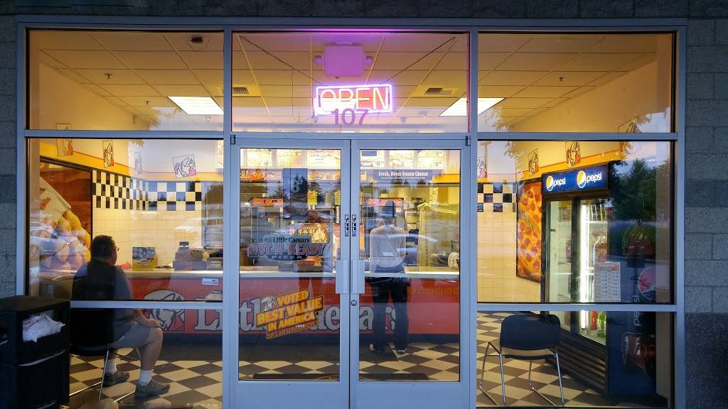 Little Caesars Pizza | meal takeaway | 18336 Aurora Ave N, Shoreline, WA 98133, USA | 2068017656 OR +1 206-801-7656