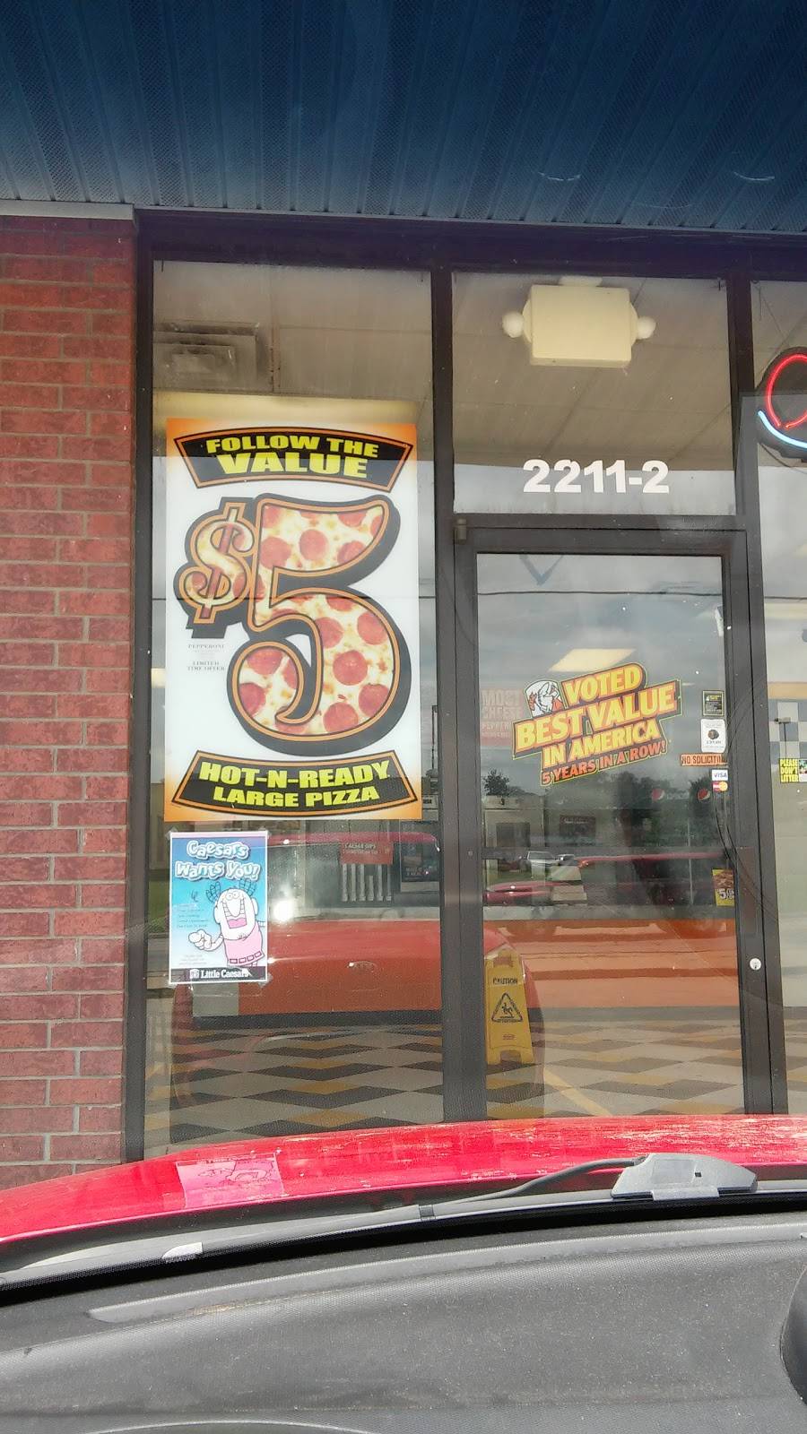 Little Caesars Pizza | meal takeaway | 2211 Fayetteville Rd, Van Buren, AR 72956, USA | 4794717471 OR +1 479-471-7471