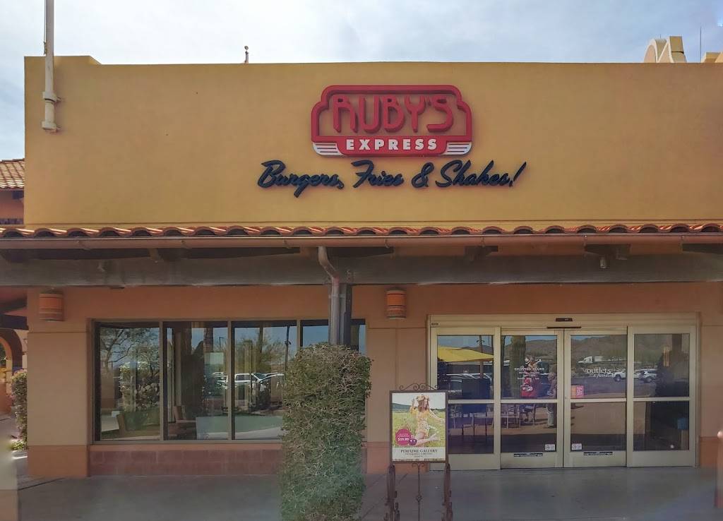 Rubys Express | restaurant | 4250 W Anthem Way, Phoenix, AZ 85086, USA | 6235517829 OR +1 623-551-7829