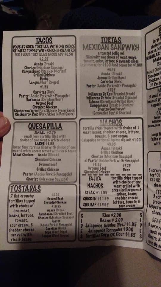 El Taquero | restaurant | 4507 Coldwater Rd, Fort Wayne, IN 46825, USA | 2604848226 OR +1 260-484-8226