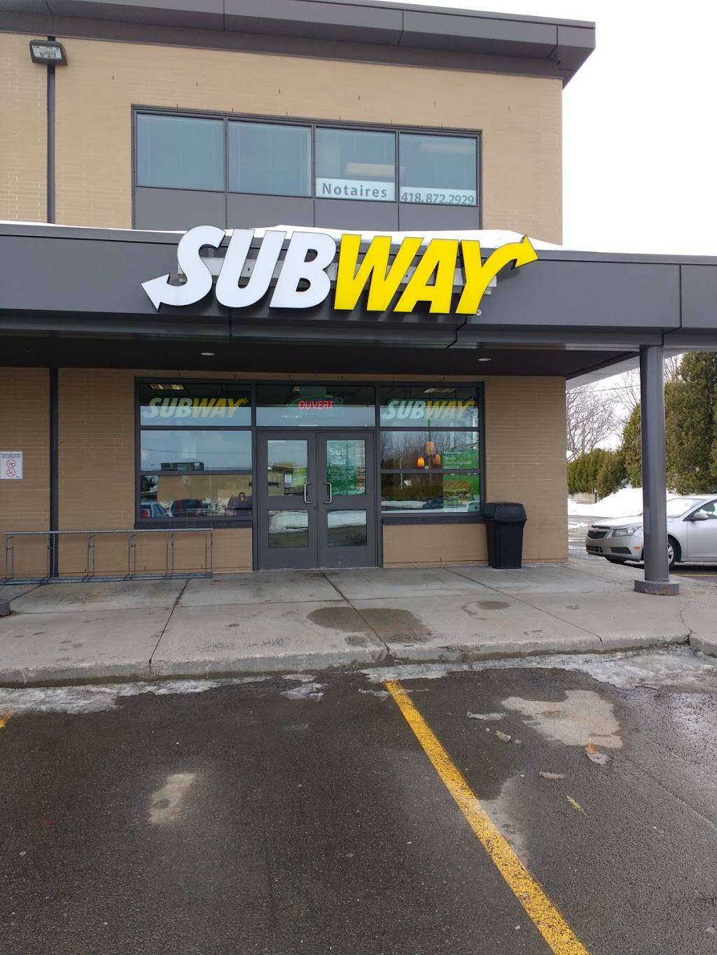 Subway | restaurant | 1866 Rue Notre Dame, LAncienne-Lorette, QC G2E 3C8, Canada | 4188618538 OR +1 418-861-8538