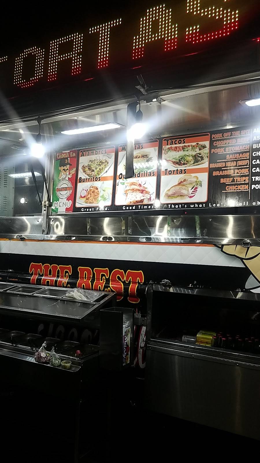 Leos Tacos Truck | restaurant | 1533 Vermont Ave, Los Angeles, CA 90006, USA | 3233462001 OR +1 323-346-2001