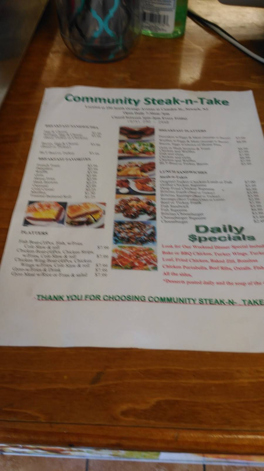 Steak N Take | restaurant | 131 Bergen St, Newark, NJ 07103, USA | 9734898360 OR +1 973-489-8360