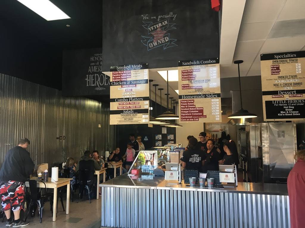 American Heroes Smokehouse | restaurant | 8610 Brentwood Blvd suite a, Brentwood, CA 94513, USA | 9255135300 OR +1 925-513-5300