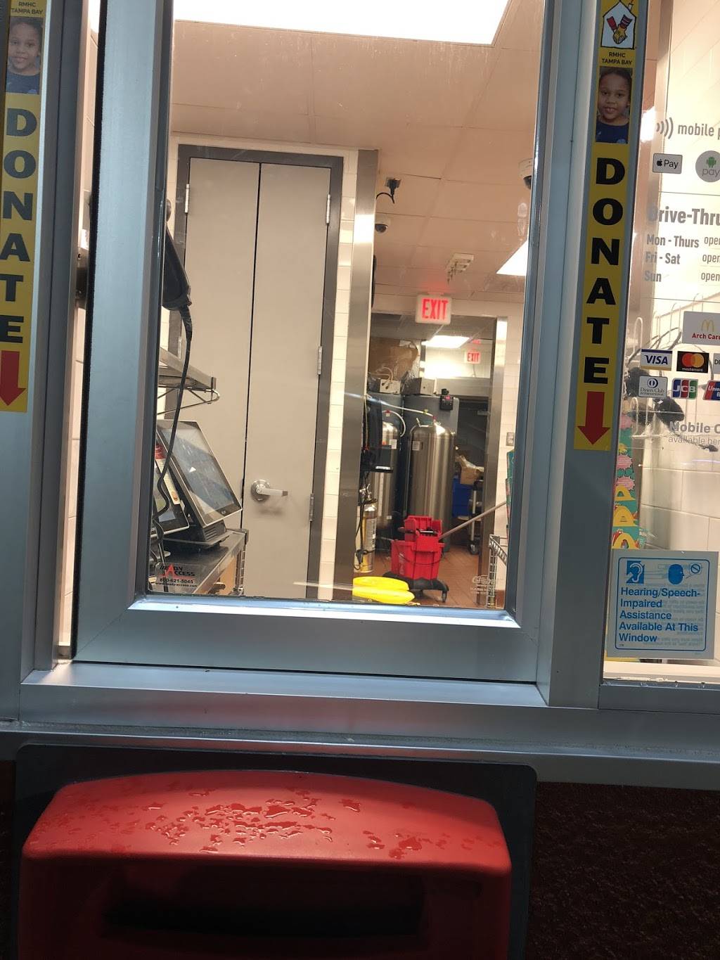 McDonalds | cafe | 8402 N Armenia Ave, Tampa, FL 33604, USA | 8133504011 OR +1 813-350-4011