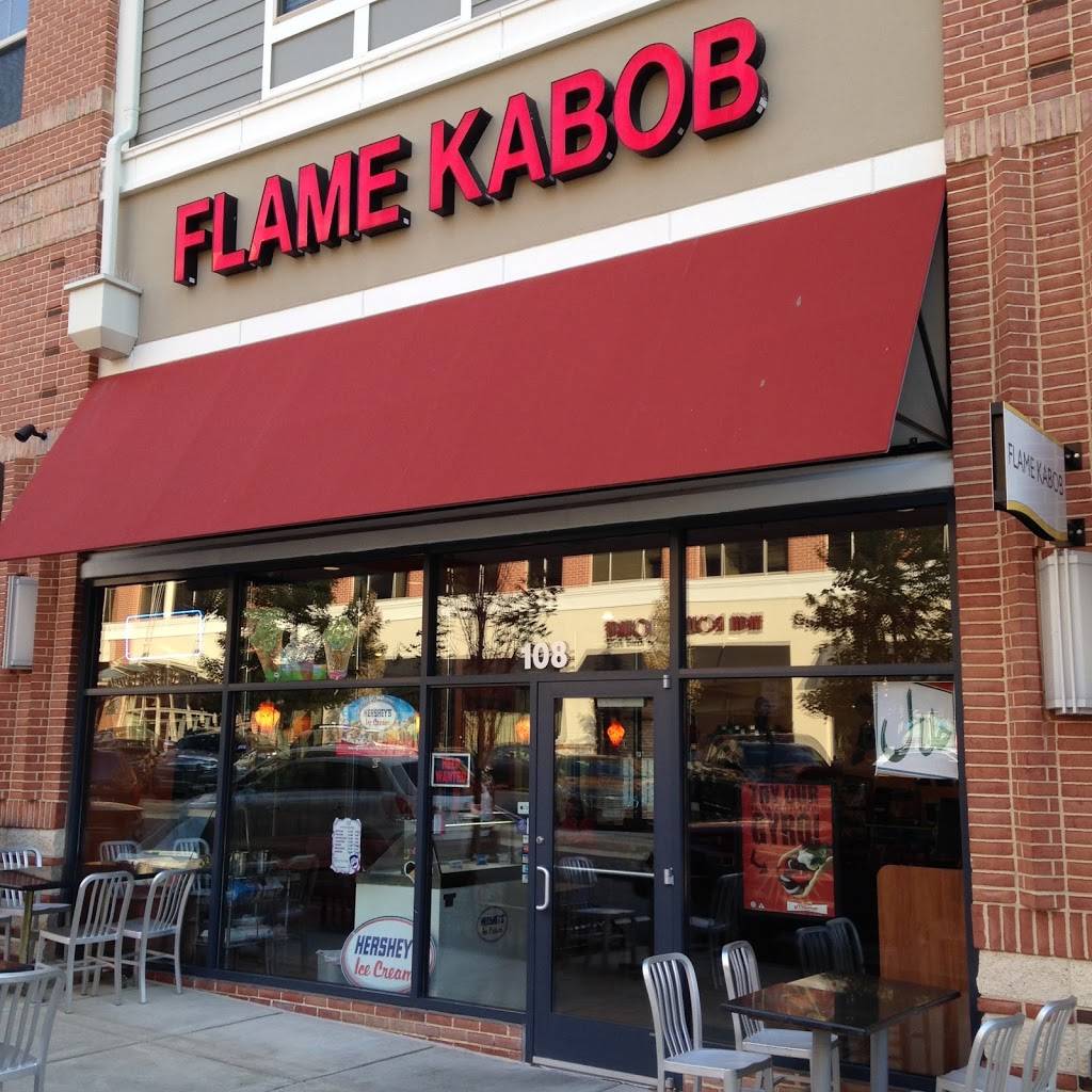 Flame Kabob | restaurant | 1601 Village Market Boulevard Southeast # 108, Leesburg, VA 20175, USA | 7037797799 OR +1 703-779-7799