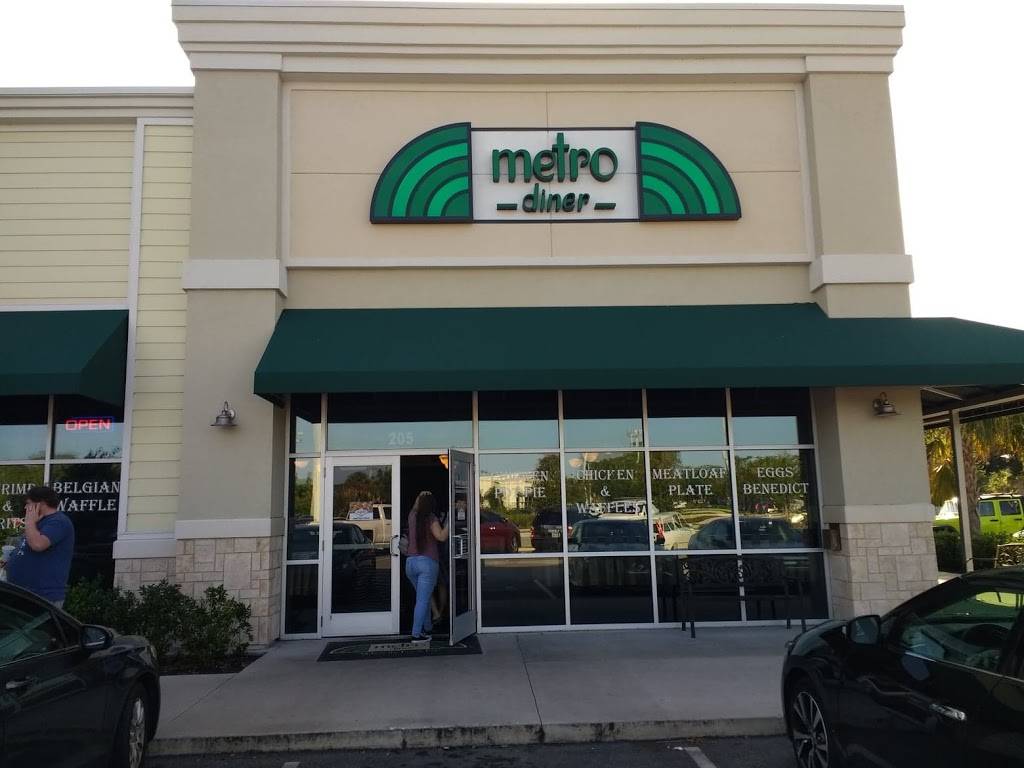 Metro Diner | cafe | 250 Palm Coast Pkwy NE #205, Palm Coast, FL 32137, USA | 3869514490 OR +1 386-951-4490