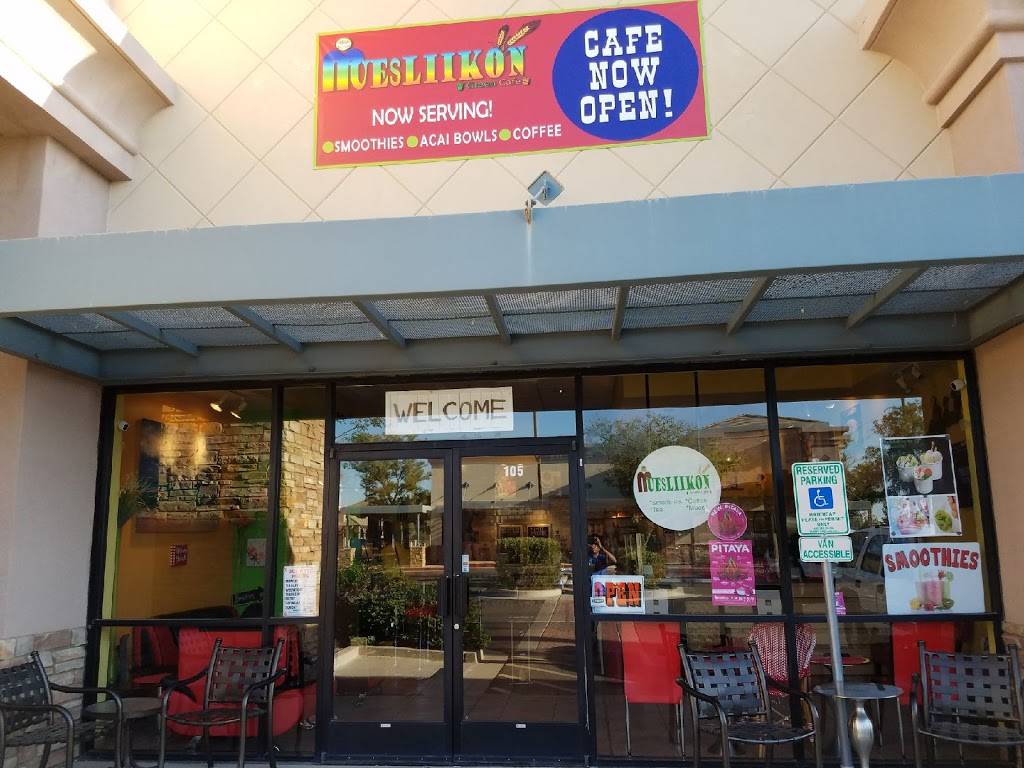 Muesliikon Green Cafe | cafe | 81 S McQueen Rd #105, Gilbert, AZ 85233, USA | 4803045558 OR +1 480-304-5558