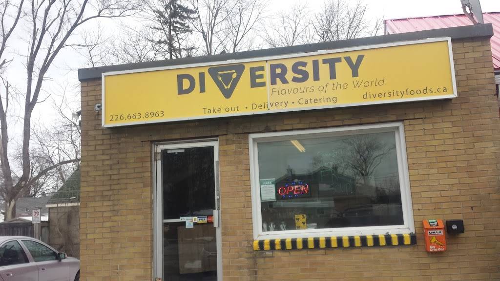 Diversity foods | restaurant | 196 Thompson Rd, London, ON N5Z 2Y9, Canada | 2266638963 OR +1 226-663-8963