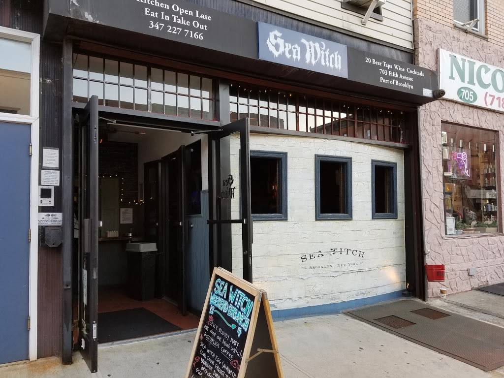 Sea Witch | restaurant | 703 5th Ave, Brooklyn, NY 11215, USA | 3472277166 OR +1 347-227-7166