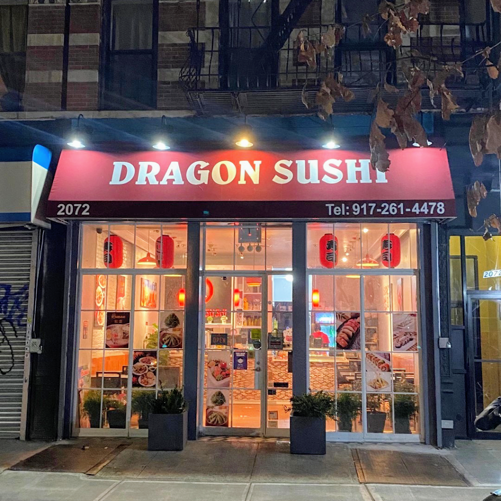 Dragon Sushi | restaurant | 2072 Frederick Douglass Blvd, New York, NY 10026, USA | 9172614478 OR +1 917-261-4478