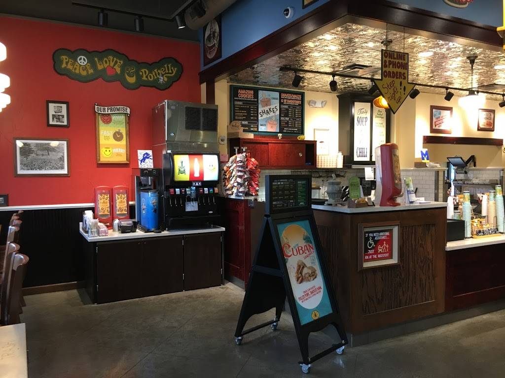 Potbelly Sandwich Shop | restaurant | 1608 N W Ave, Jackson, MI 49202, USA | 5179455505 OR +1 517-945-5505