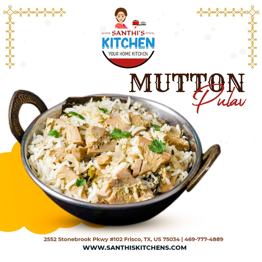 Santhis Kitchen | restaurant | 2552 Stonebrook Pkwy #102, Frisco, TX 75034, USA | 4697774889 OR +1 469-777-4889