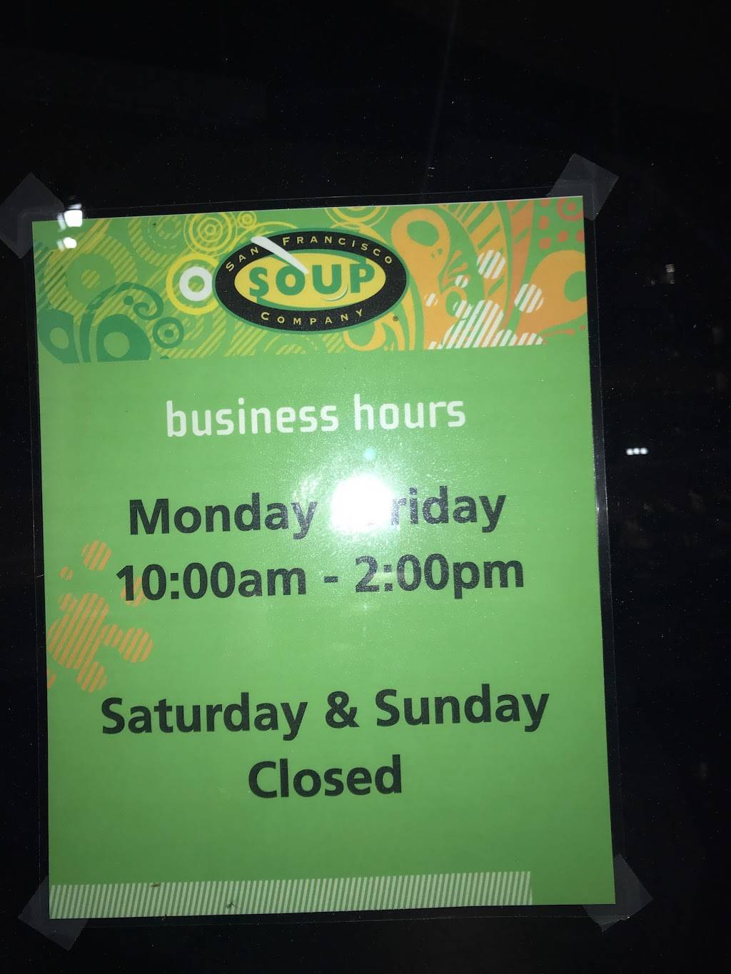 San Francisco Soup Company | restaurant | 1950 University Ave, East Palo Alto, CA 94303, USA | 6503227687 OR +1 650-322-7687