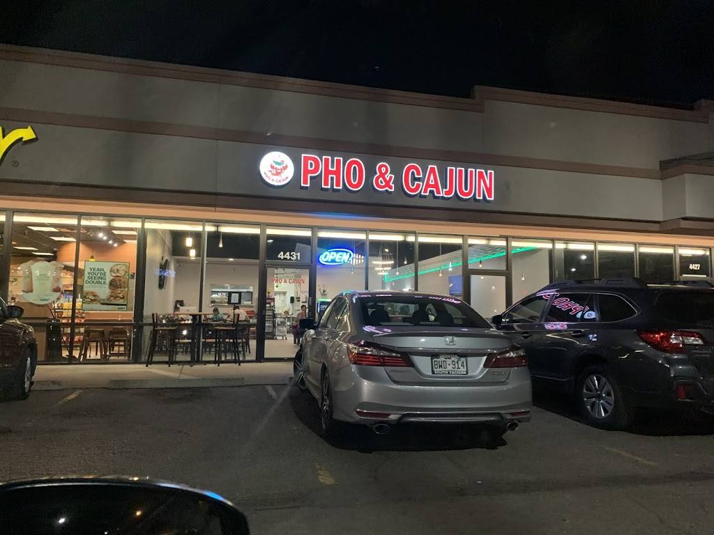 Pho & Cajun | restaurant | 4431 Centennial Blvd, Colorado Springs, CO 80907, USA | 7193588176 OR +1 719-358-8176