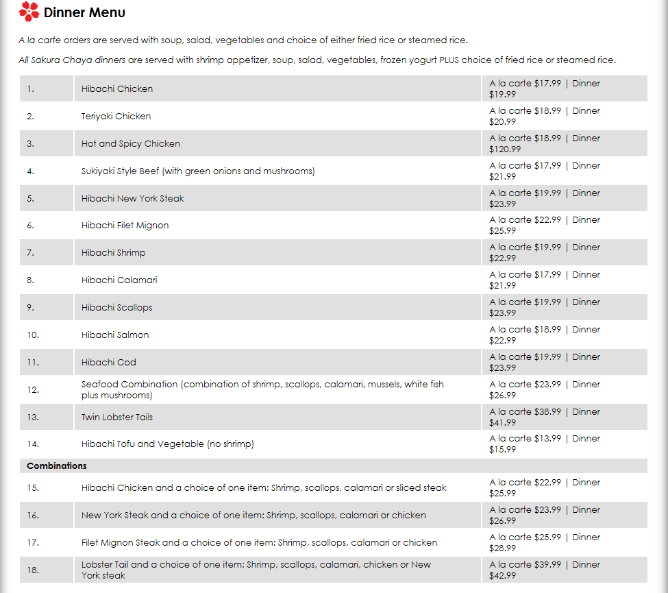Sakura Chaya Tokyo Cusine Clovis | restaurant | 1200 Shaw Ave Suite 105, Clovis, CA 93612, USA | 5599004326 OR +1 559-900-4326