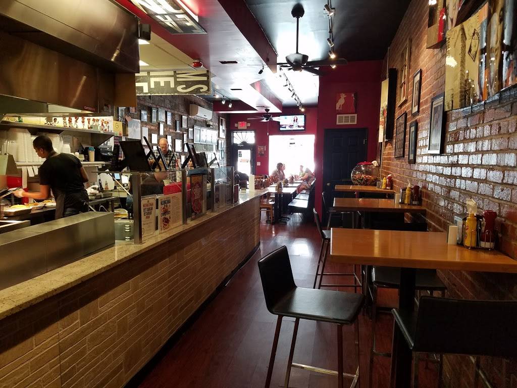 Haute Dogs and Fries | restaurant | 610 Montgomery St, Alexandria, VA 22314, USA | 7035483891 OR +1 703-548-3891