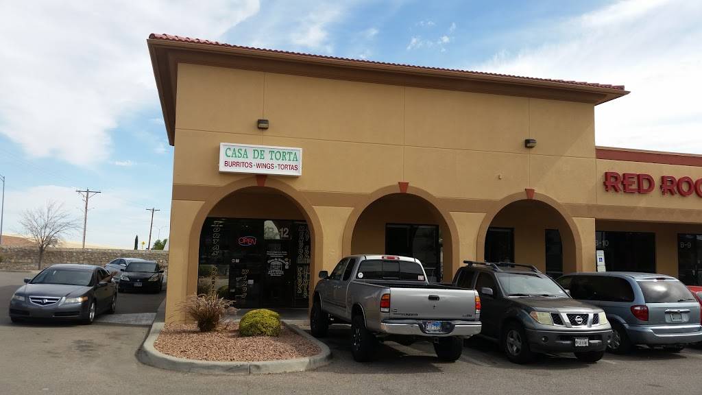 Casa De Torta | restaurant | 10710 Gateway Blvd N B, El Paso, TX 79924, USA | 9158212660 OR +1 915-821-2660