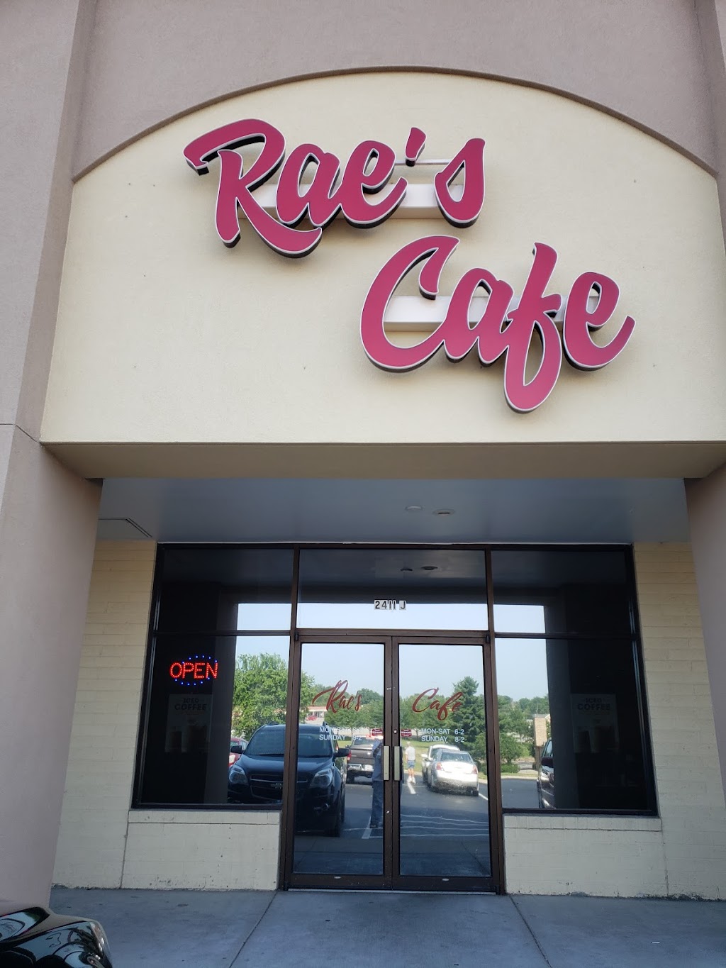 Raes Cafe | restaurant | 2411 J South, Rte 291 B, Independence, MO 64057, USA | 8162955991 OR +1 816-295-5991