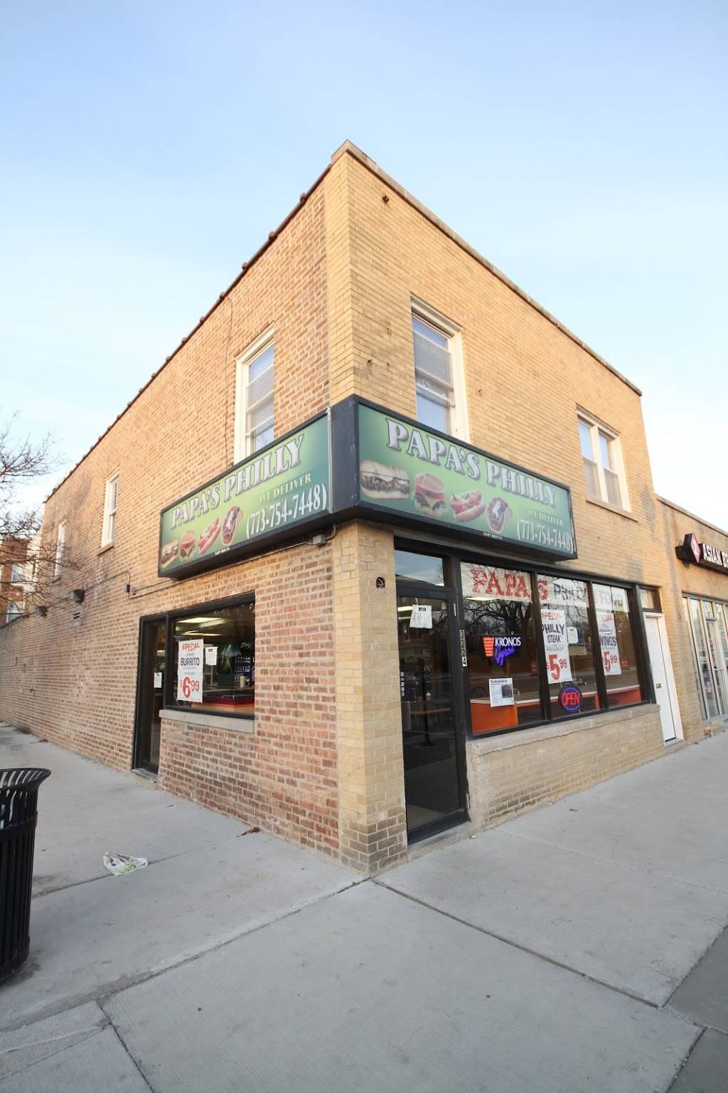 Papas Philly | restaurant | 3224 W Foster Ave, Chicago, IL 60625, USA | 7737547448 OR +1 773-754-7448