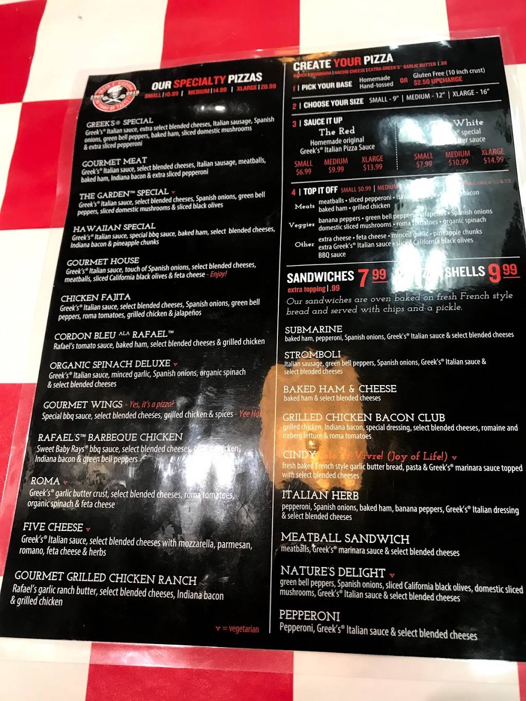 Greeks Pizzeria | restaurant | 10240 E US Hwy 36, Avon, IN 46123, USA | 3177578190 OR +1 317-757-8190