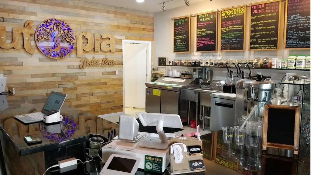 Utopia Juice Bar Inc. | restaurant | 1432 Powerline Rd, Pompano Beach, FL 33069, USA | 9545058926 OR +1 954-505-8926