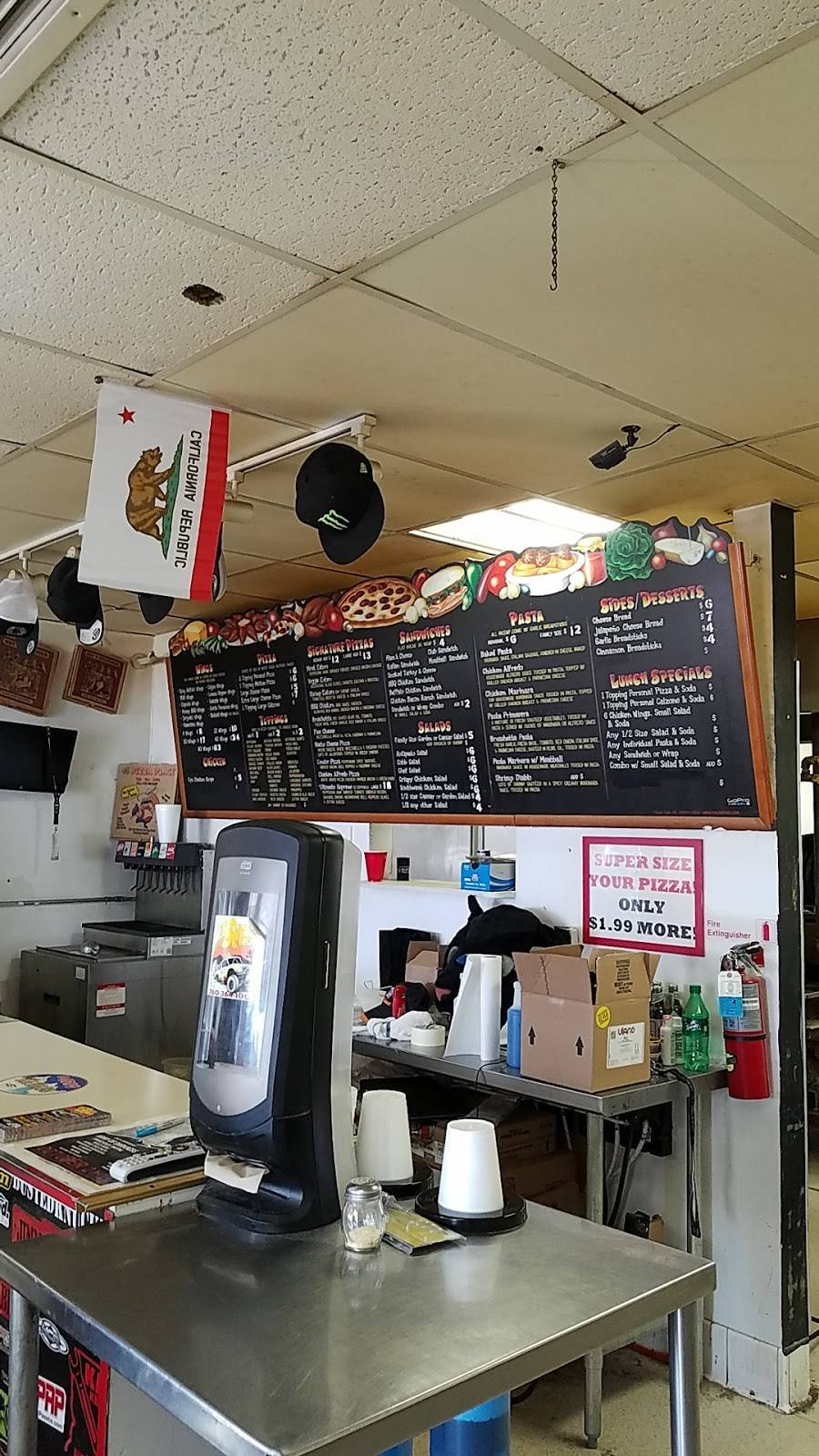 $5 Pizza Place | meal takeaway | 282 Old Woman Springs Rd, Yucca Valley, CA 92284, USA | 7603641000 OR +1 760-364-1000