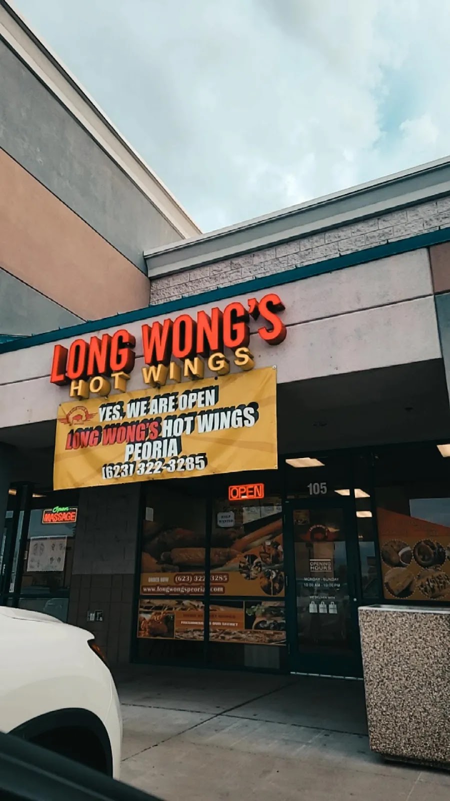 Long Wongs Hot wings | restaurant | 8345 W Thunderbird Rd Suite B-105, Peoria, AZ 85381, USA | 6233223285 OR +1 623-322-3285