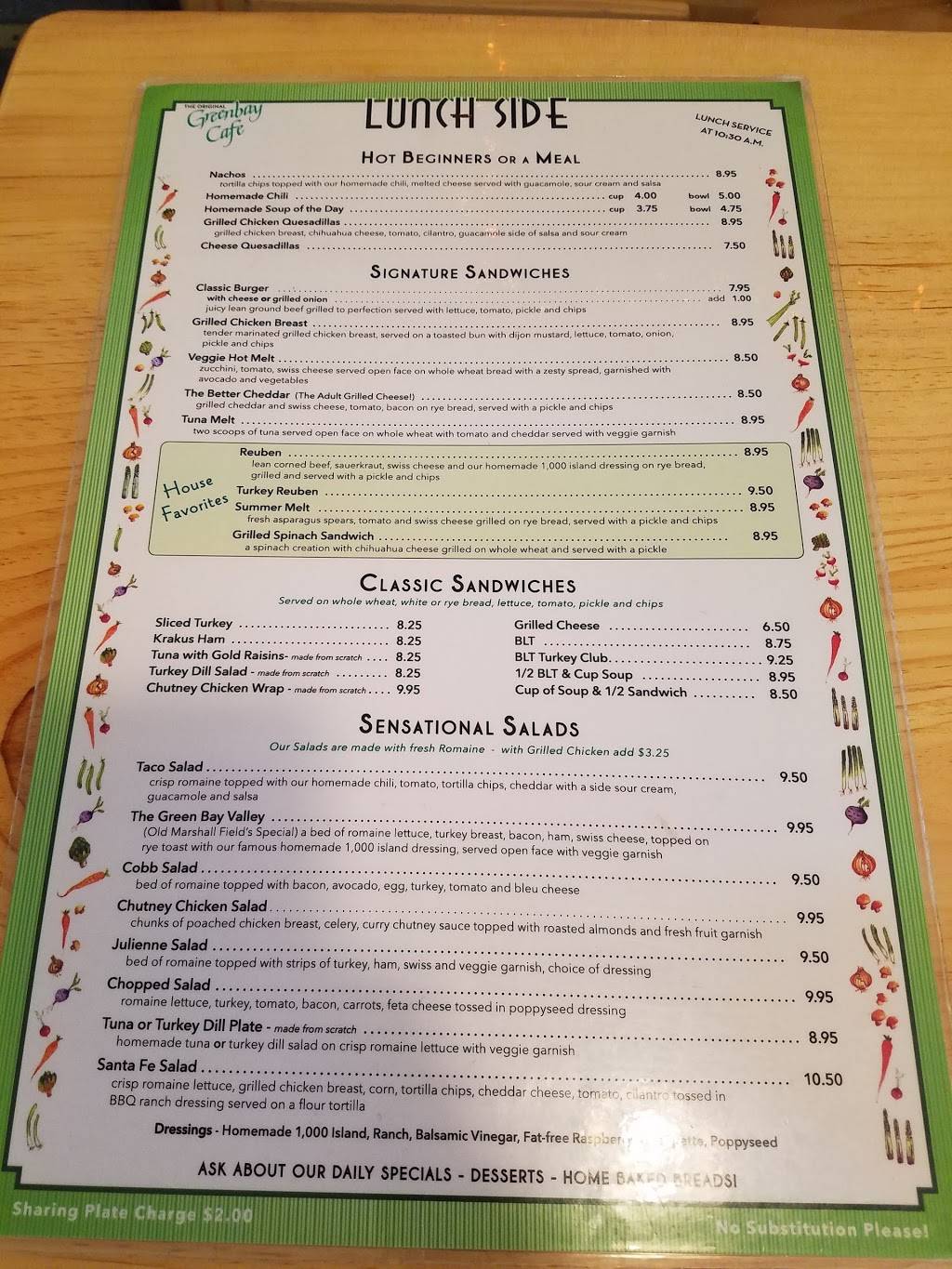 Original Green Bay Cafe | cafe | 568 Green Bay Rd, Winnetka, IL 60093, USA | 8474467698 OR +1 847-446-7698