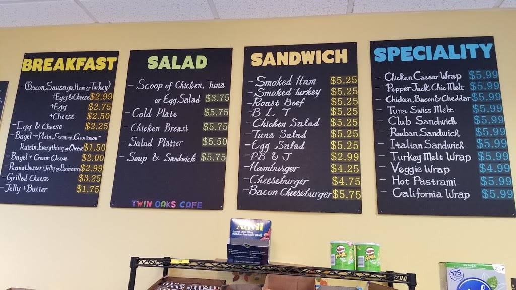 Twin Oaks Cafe | cafe | 5800 Lake Wright Dr, Norfolk, VA 23502, USA | 7572222233 OR +1 757-222-2233