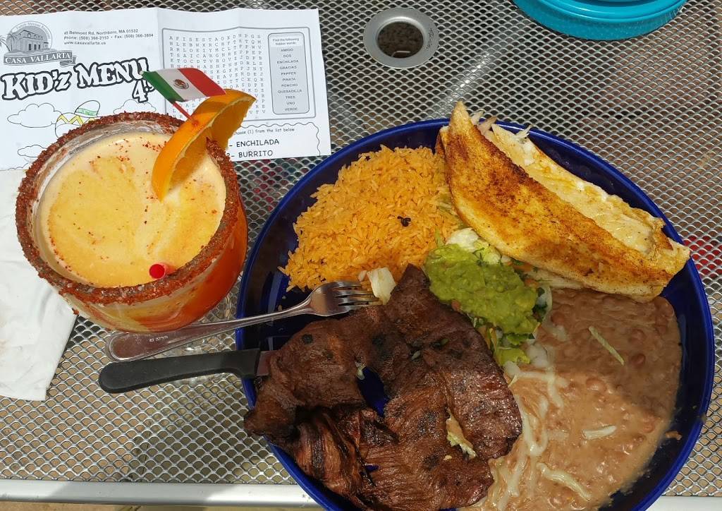 Casa Vallarta Mexican Restaurant | restaurant | 45 Belmont St, Northborough, MA 01532, USA | 5083662153 OR +1 508-366-2153