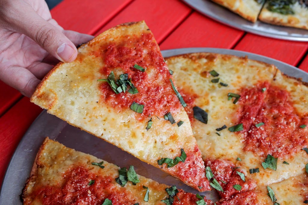 Rikos Pizza | restaurant | 124 Old Country Rd, Mineola, NY 11501, USA | 5162140414 OR +1 516-214-0414