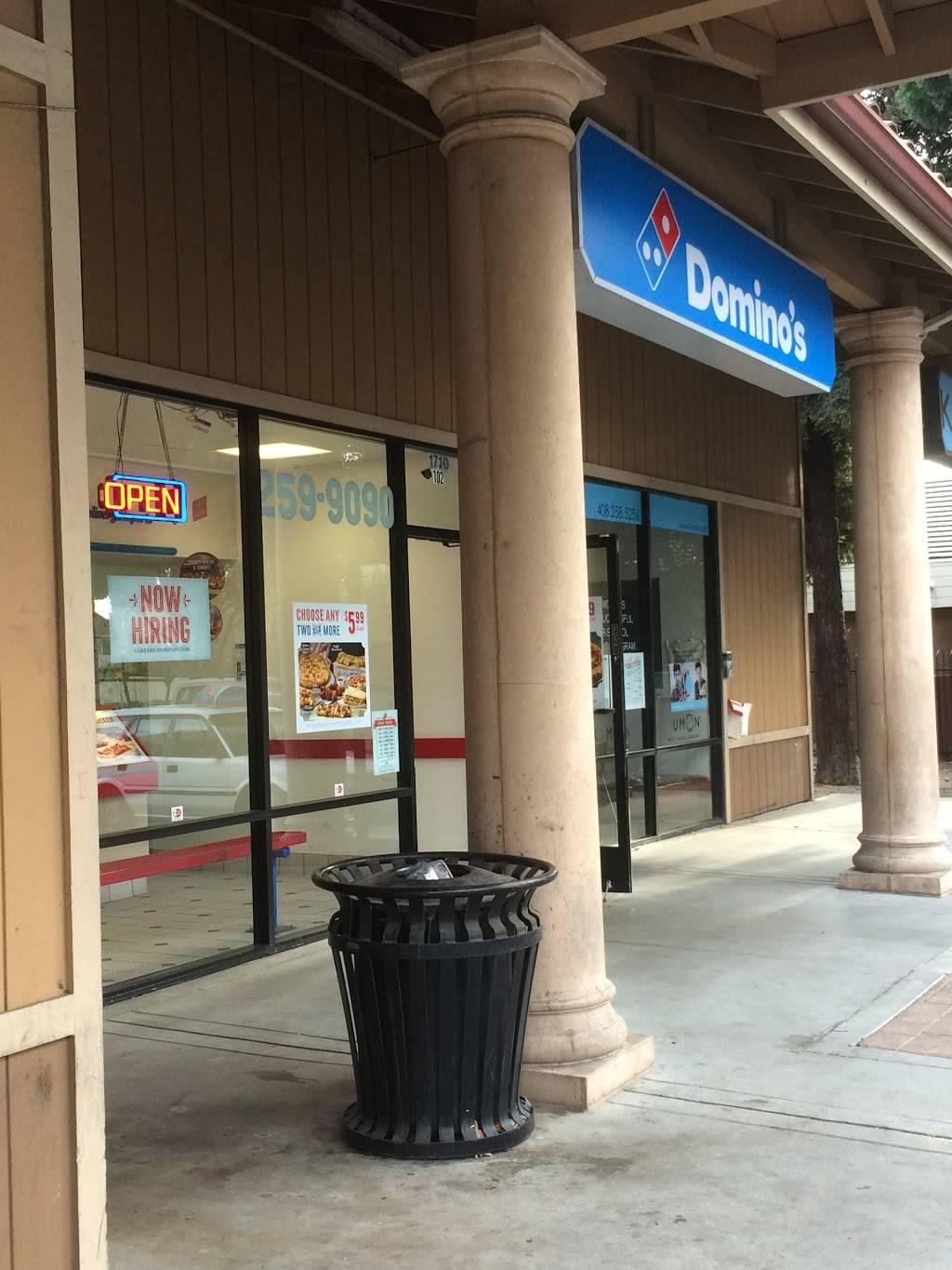 Dominos Pizza | meal delivery | 1710 Berryessa Rd Ste 102, San Jose, CA 95133, USA | 4082599090 OR +1 408-259-9090